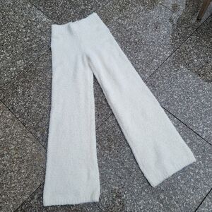 Skims cozy knit wide leg pants